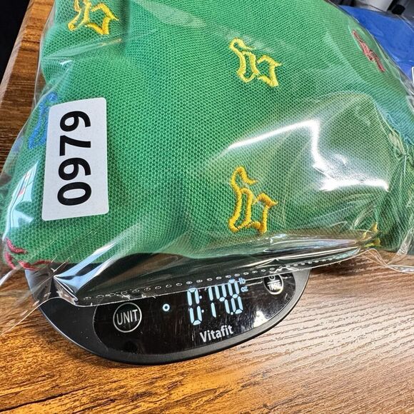 Vintage COOGI Sz XL Polo Shirt Y2K 90s Retro Embroidered Logo All Over Green - Picture 15 of 15